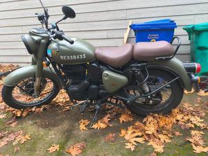 2022 ROYAL ENFIELD CLASSIC 350 ARMY GREEN