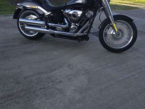 HARLEY-DAVIDSON FAT BOY 117 NERO