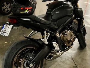 HONDA CB650R – 13.423 KM – GARAGEM – EXTRAS – SOM BRUTAL ALMARGEM DO BISPO, PÊRO PINHEIRO E MONTELAVAR