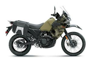 2025 KAWASAKI KLR®650 ADVENTURE ABS CYPHER CAMO BEIGE