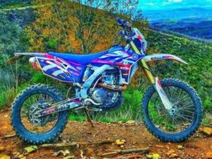 YAMAHA WR 450 MATRICULADAARRANQUE ELÉTRICO ESCAPE FMFCOM LUZ 2012 VINHAIS