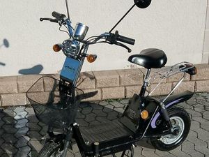 E-ROLLER E-SCOOTER ROLEKTRO BT100 "CAMPINGPLATZFLITZER" WOMO-