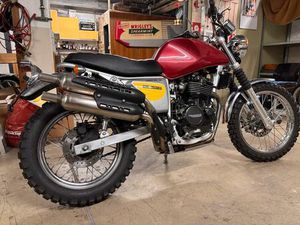 SWM 440 SILVER VASE, ENDURO SCRAMBLER KLASSIK