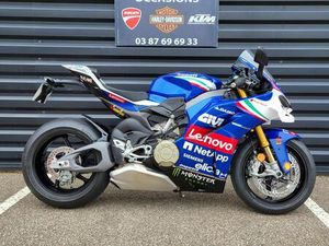 DUCATI PANIGALE V4S 7G GARANTIE EVER RED 04/2029 PEINTURE TRICOLORE ITALIA REPLICA