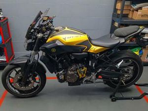 YAMAHA MT-07 60TH ANNIVERSARY - AKRAPOVIC -2016 - LAGE KM — MOTOREN | YAMAHA — MARKTPLAATS