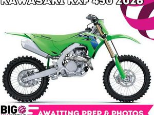 KAWASAKI KXF 450 2026 - SUB 10 HOURS USE - ASNEW COND. - BRANDNEW TYRES, C&S