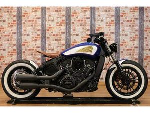 2016 INDIAN SCOUT SIXTY MSR CUSTOM BOBBER - ONLY 4,578 MILES - STUNNING BIKE!