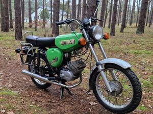 SIMSON S51 BJ.1988 IN SAFTGRÜN 4 GANG MOTOR MIT PAPIEREN