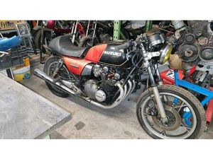 SUZUKI GS850G CAFERACER OROGINALTEILE VORHANDEN 4 IN 1 AUSPUFF