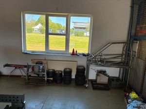 GO-KART BAUSATZ MIT HONDA MOTOR - EDELSTAHL RAHMEN