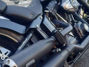 HARLEY-DAVIDSON FAT BOY EX FAT BOY OGGI SPECIAL CUTOMIZED ARGENTO