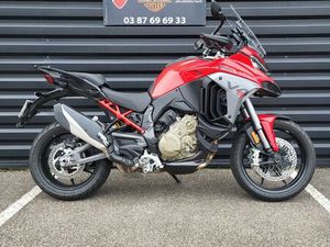 DUCATI MULTISTRADA V4S RADAR GARANTIE EVER RED 06/2029 JANTES FORGÉES