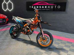 SIX DAYS SUPERMOTARD ~ FREINAGE BERINGER ~ FULL CARBONE CMT ~ LIGNE COMPLÈTE FMF ~ PHARE LED ~