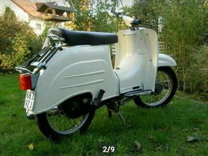 SIMSON SCHWALBE KR51/1,EX BLAU.