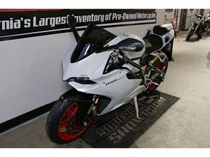 2014 DUCATI SUPERBIKE 899 PANIGALE ARCTIC WHITE SILK