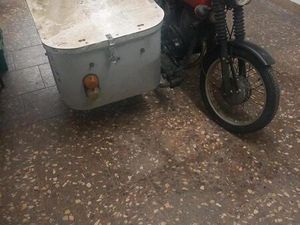 MZ ETZ 250 MIT LASTENSEITENWAGEN