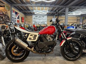 1987 DUCATI 650 PANTHA FLAT TRACKER BOBBER A VENDRE