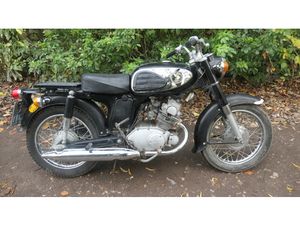 1966 HONDA CD 125 SLOPER 1966, ELECTRIC START. ORIGINAL.