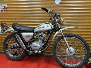 1975 HONDA SL 125 MINTER VERY RARE £4795 ONO / PX TL CB XR XL 185 A VENDRE