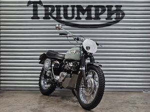 1969 TRIUMPH TROPHY T100C STREET SCRAMBLER CUSTOM A VENDRE