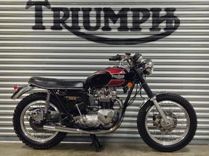 1979 TRIUMPH BONNEVILLE T140E STREET SCRAMBLER CUSTOM A VENDRE