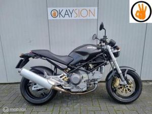 ZEER NETTE DUCATI MONSTER 900 IE DARK (BJ 2001) INJECTIE! — MOTOREN | DUCATI — MARKTPLAATS