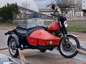 MZ GESPANN ETZ 250 SEITENWAGEN SUPERELASTIK BEIWAGEN DDR ☆ TOP