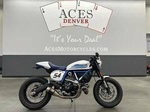 2020 DUCATI SCRAMBLER CAFE RACER SILVER ICE MATTE