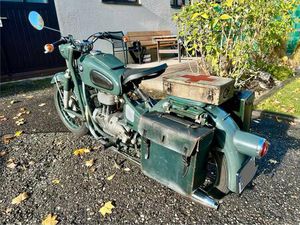 BMW R27 BUNDESGRENZSCHUTZ M. ORIGIN. PACKTASCHEN *POLIZEI*BEHÖRDE
