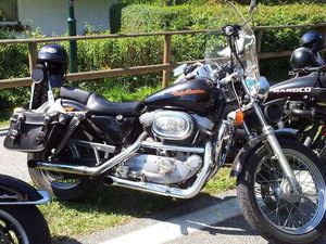 XLH 883 CUSTOMIZED, MIT SEHR VIEL ZUSATZAUSSTATTUNG