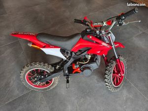 POCKET BIKE MINI CROSS 50 CC - CARBURATEUR NEUF - PRÊTE À ROULER