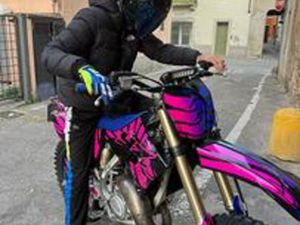 YAMAHA YZ 125 2023 TARGATA TRIPLA OMOLOGAZIONE