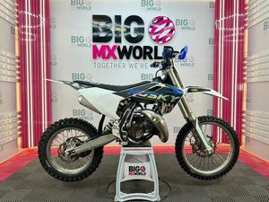 HUSQVARNA TC 85 2019 - FULL ENGINE REBUILD - BLACK & BLUE GLITTER PCOAT FRAME