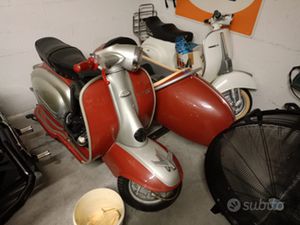 LAMBRETTA LI 150 SECONDA SERIE CON SIDECAR ORIGINA