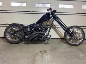 HARLEY CUSTOMBIKE HIGHNECK CHOPPER CUSTOM TAUSCH NIGHT ROD