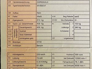 OCCASION SUZUKI GSR 600