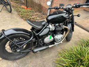 TRIUMPH BONNEVILLE BOBBER — MOTOREN | TRIUMPH — MARKTPLAATS