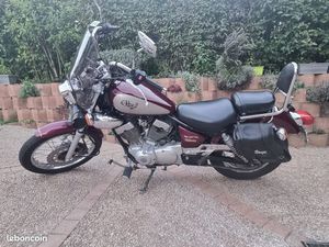 YAMAHA VIRAGO 125 (1997) – 13 707 KM – CT ET RÉVISION OK - PNEUS NEUFS