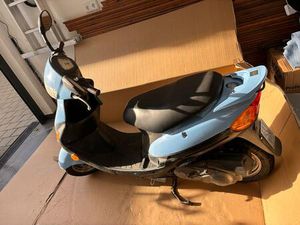 KYMCO FILLY 50 CCM ROLLER HELLBLAU 4300KM BASTLERFAHRZEUG