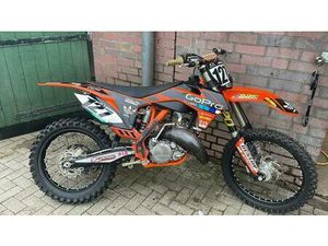 KTM SX 125 MOTOCROSS 2014 MIT FACTORY AUSPUFF