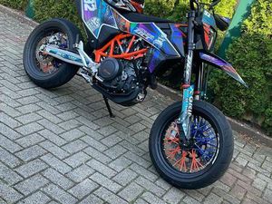KTM SMCR 690, A2 GEDROSSELT, TÜV NEU