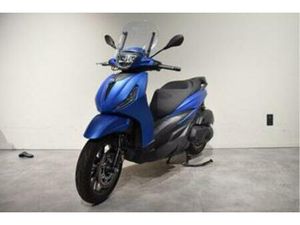 BEVERLY 400 S HPE BLUE ZAFFIRO | 2025 | 238KM | BTW MOTOR — SCOOTERS | PIAGGIO — MARKTPLAATS