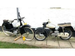 ‘60 DKW HUMMEL EN ‘58 NSU QUICKLY — BROMMERS | OLDTIMERS — MARKTPLAATS