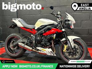 TRIUMPH STREET TRIPLE 675 FINANCE SPECIALISTS APPLY NOW LOW RATE FINANCE DELIVERY AVAILABLE 675 CC