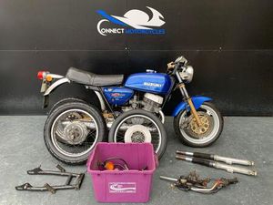 SUZUKI GT500 1976 CLASSIC RESTORATION PROJECT HPI CLEAR