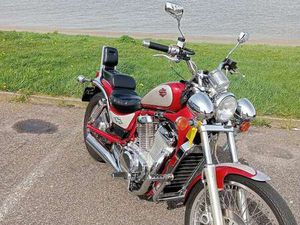 SUZUKI INTRUDER M VS 800 ROOD