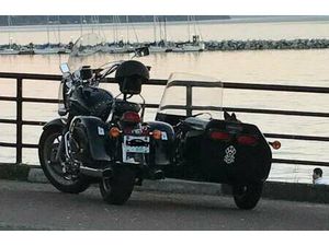 2000 HONDA SHADOW 1100 CC W SIDE CAR