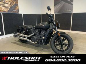 2022 INDIAN SCOUT BOBBER SIXTY ABS BLACK SMOKE V TWIN