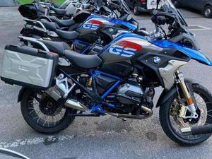 BMW R 1200 GS SONDERMODEL RALLYE MIT KURVENLICHT UMBAU BLAU