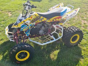 SUZUKI LTR 450 QUADRACER QUAD – ELKA FAHRWERK, VIELE NEUTEILE